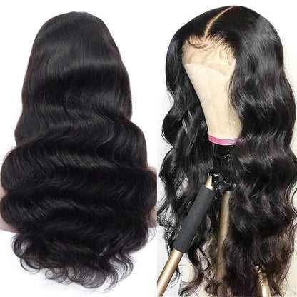 Natural Wig Real Hair Before Lace Black