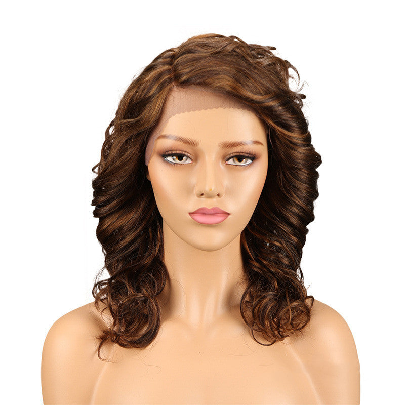 Women's Long Curly Lace Wig