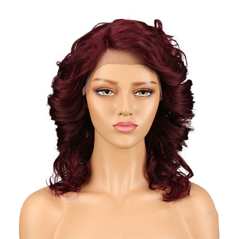 Women's Long Curly Lace Wig