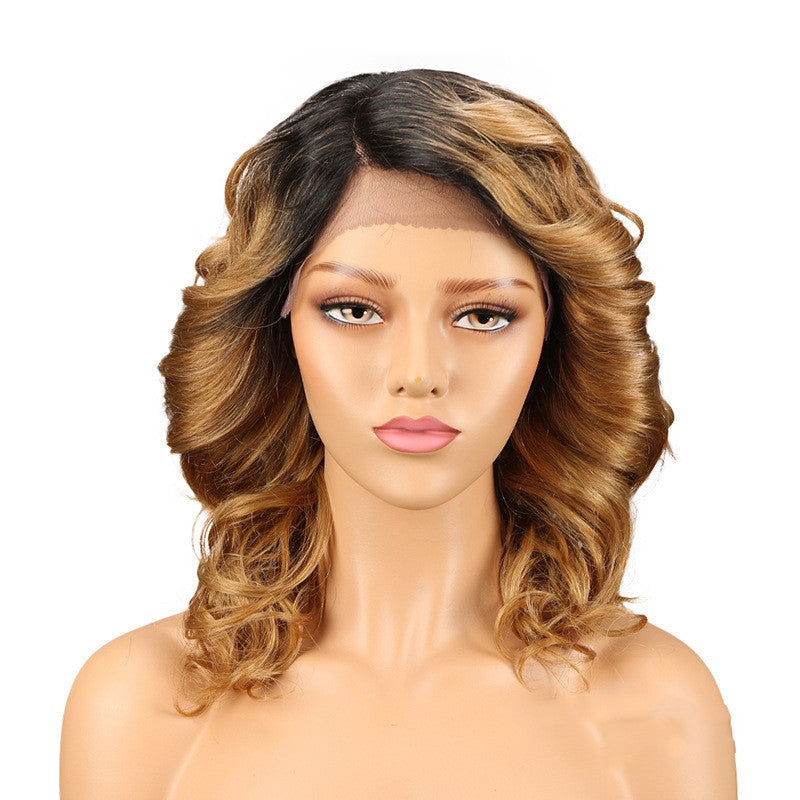 Women's Long Curly Lace Wig