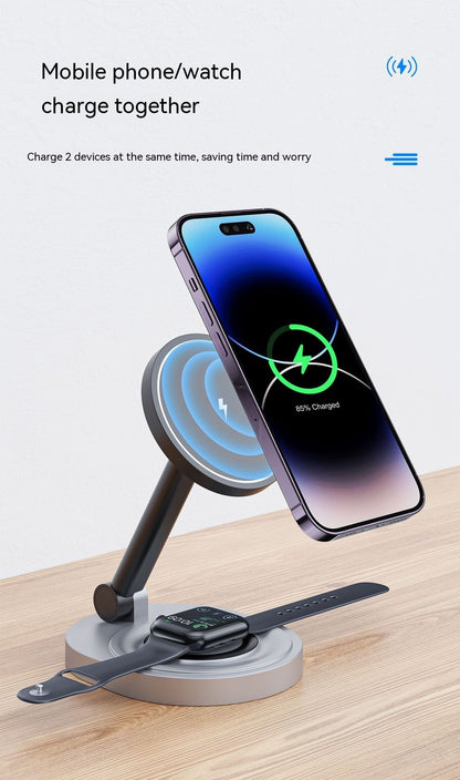 Folding Magnetic Wireless Charger Bracket