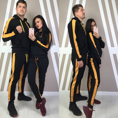 Fall sports suit men's plus size