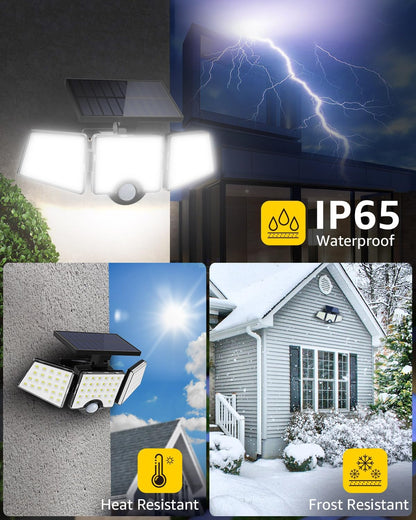 Solar Lights for Outside, Solar Lights Outdoor with Motion Sensor