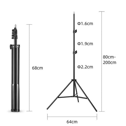 Mobile Phone Live 360-degree Follow-up Face Recognition Camera Vlog Comes With Fill Light AI Smart Cross-border