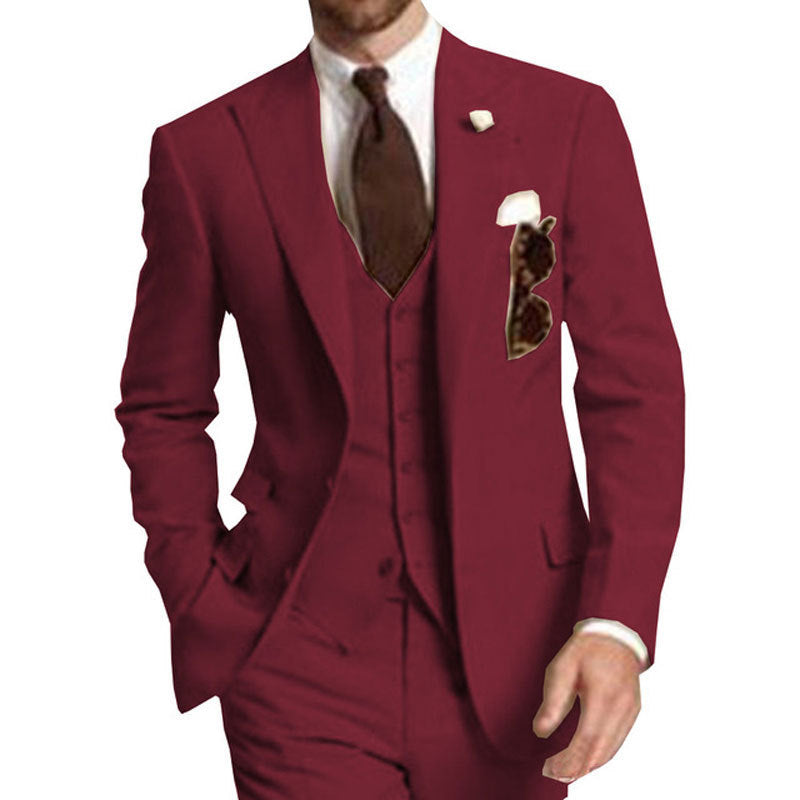 Wedding Banquet Plus Size Cross-border Suit Men