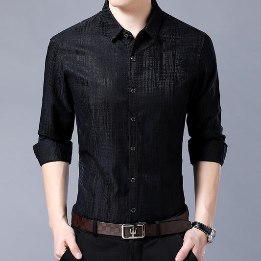 Woodpecker Men''s Fashion Long Sleeve Shirt Spring