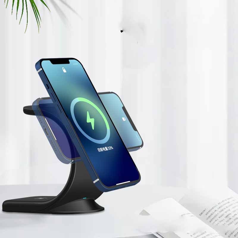 Vertical 3-in-1 Magnetic Wireless Charger