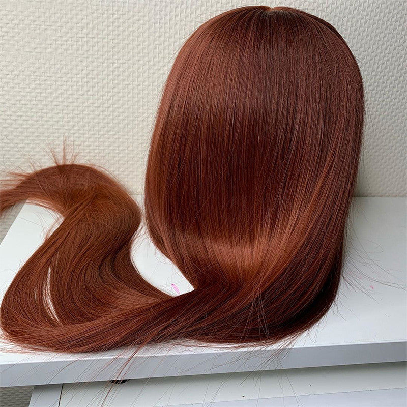 Chestnut Brown Pre-Drawn Lace Wig