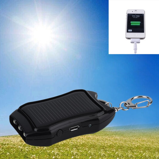 Solar Power Bank with Flashlight