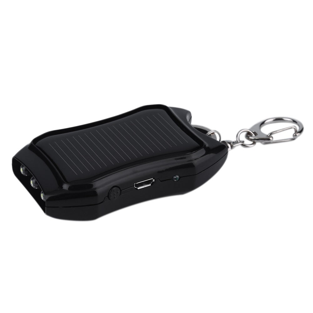 Solar Power Bank with Flashlight